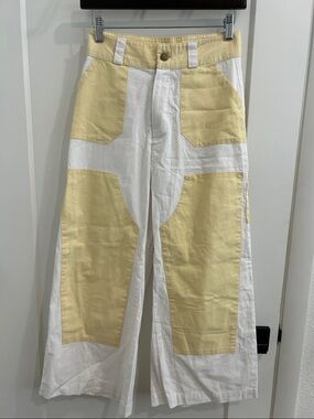 RARE NWT Jen's Pirate Booty Yellowstone Trousers / Painters Pants |Size Small
